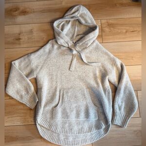 Madewell Light Gray Women's Cowl Neck Sweater